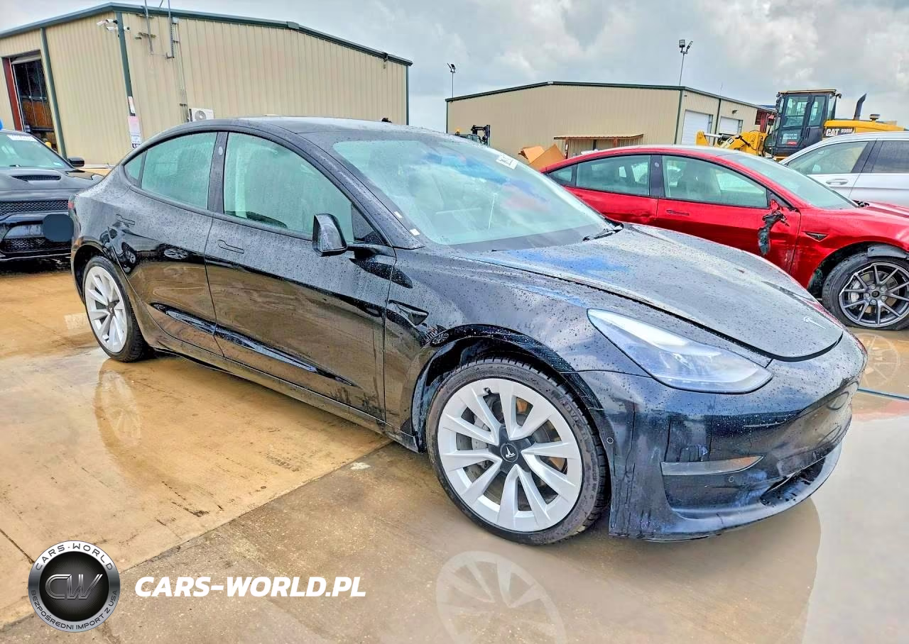 2022 Tesla Model 3 VIN:5YJ3E1EAXNF369303 - 4