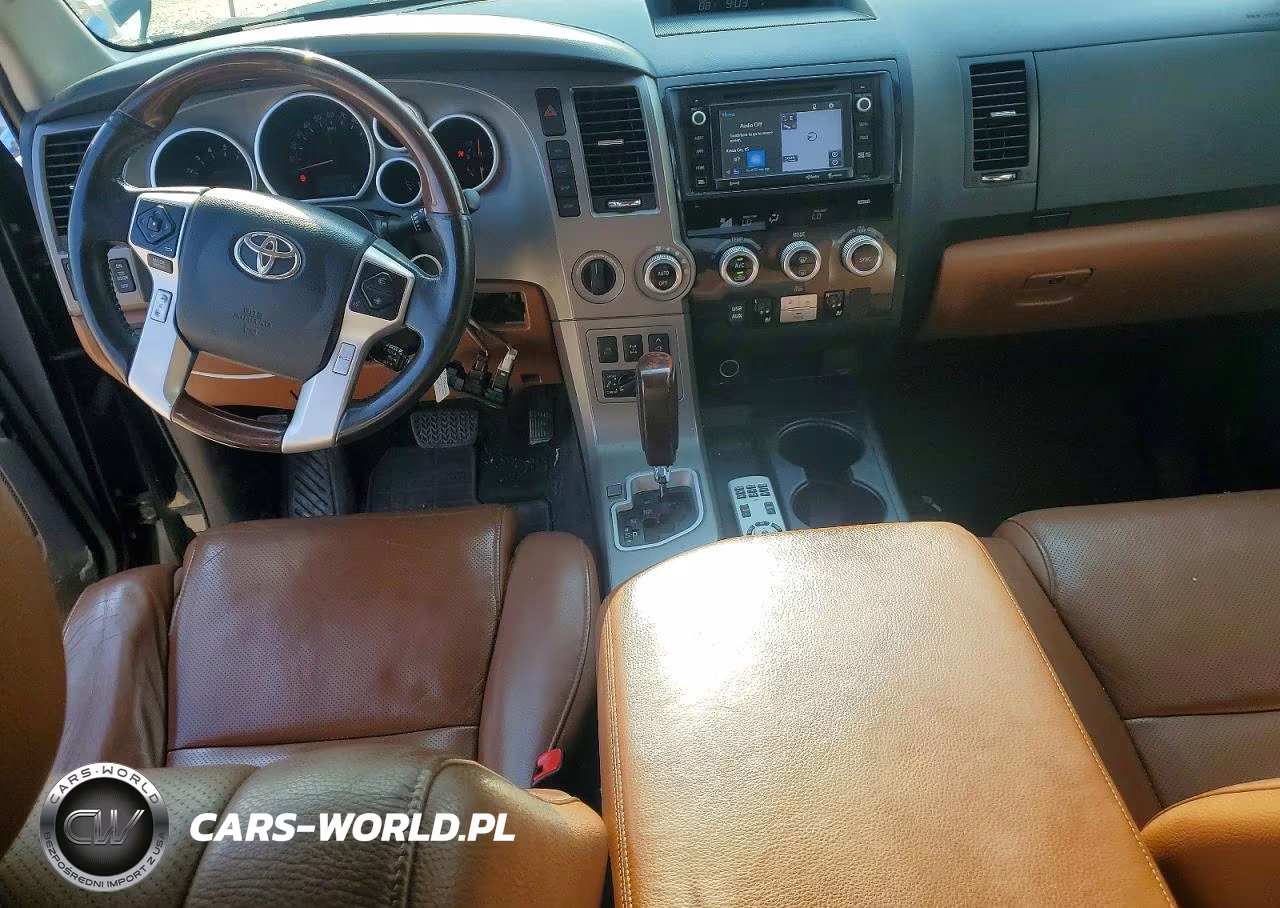 2016 Toyota Sequoia Platinum VIN:5TDDW5G17GS142638 - 8