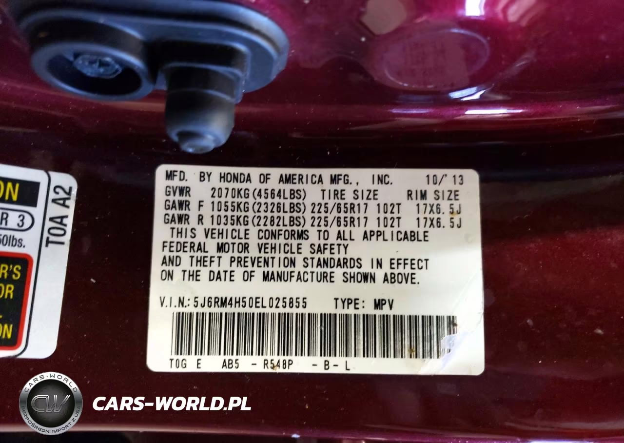2014 Honda Cr-V Ex VIN:5J6RM4H50EL025855 - 13