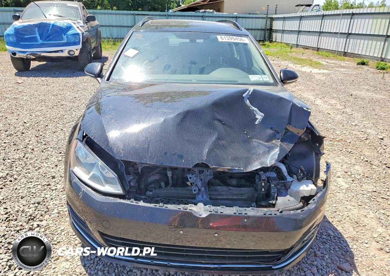 2015 Volkswagen Golf Sportwagen Tdi S VIN:3VWFA7AU1FM508790 - 5