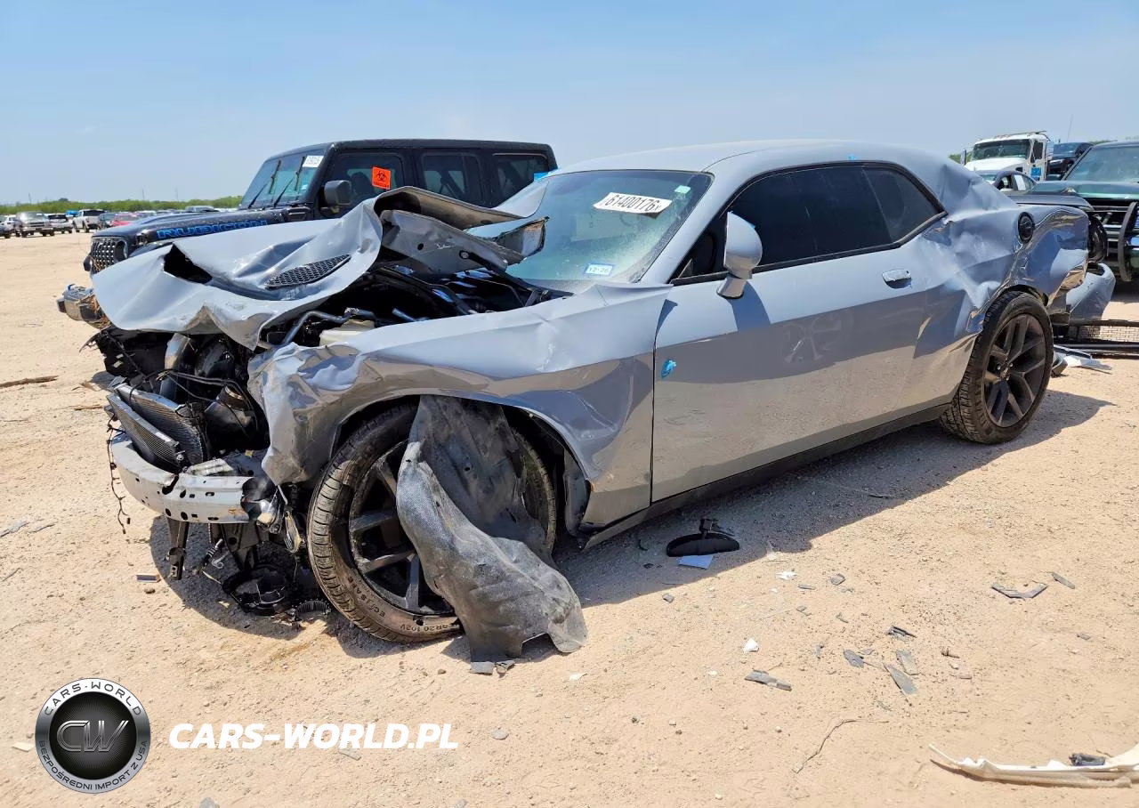 2022 Dodge Challenger Sxt VIN:2C3CDZAG6NH128560 - 1