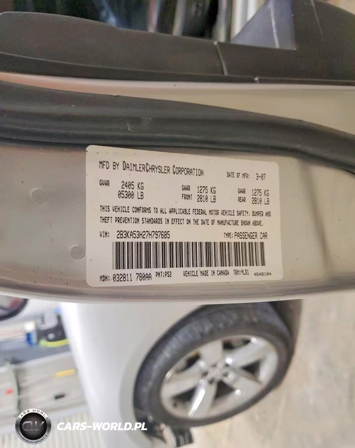 2007 Dodge Charger R-T VIN:2B3KA53H27H797685 - 13