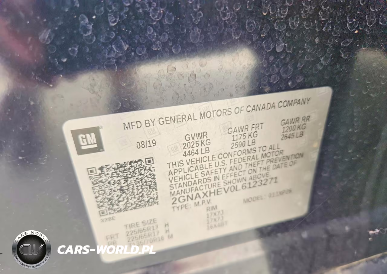 2020 Chevrolet Equinox Ls VIN:2GNAXHEV0L6123271 - 13