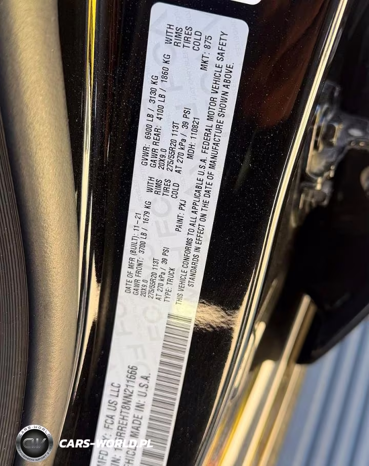 2022 Ram 1500 Limited VIN:1C6RREHT8NN211666 - 10