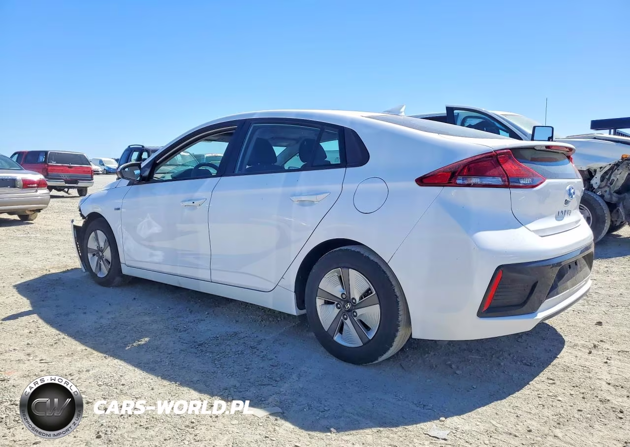 2017 Hyundai Ioniq Blue VIN:KMHC65LC4HU022209 - 2