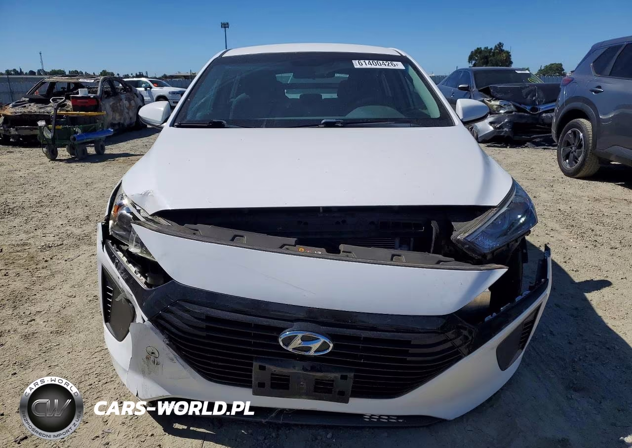 2017 Hyundai Ioniq Blue VIN:KMHC65LC4HU022209 - 5