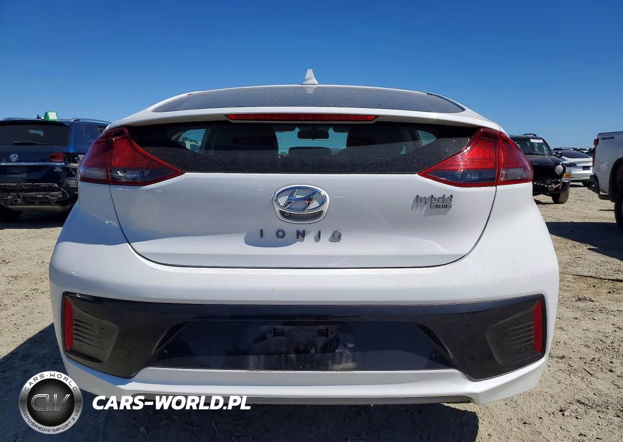 2017 Hyundai Ioniq Blue VIN:KMHC65LC4HU022209 - 6