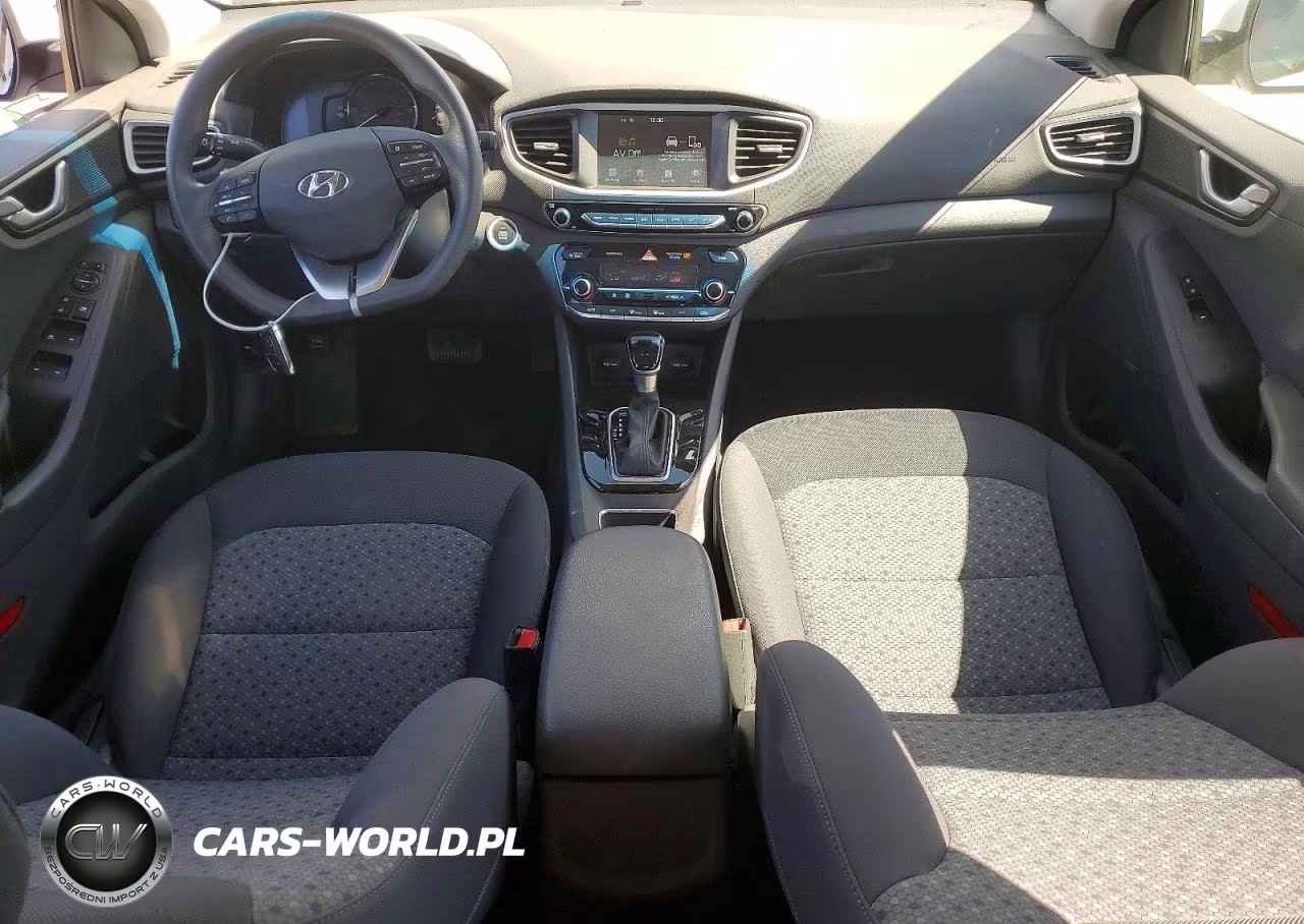 2017 Hyundai Ioniq Blue VIN:KMHC65LC4HU022209 - 8