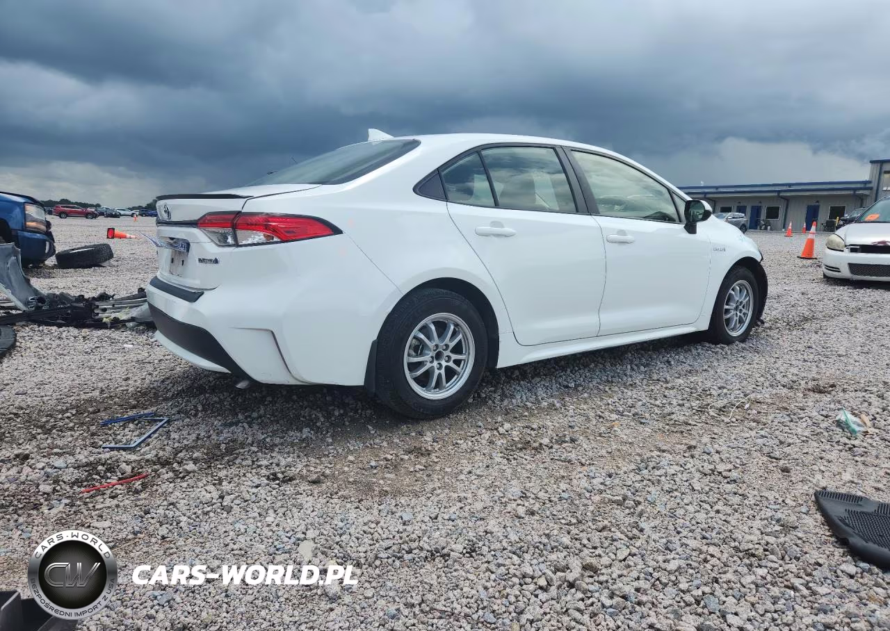 2021 Toyota Corolla Le VIN:JTDEAMDE2MJ029287 - 3