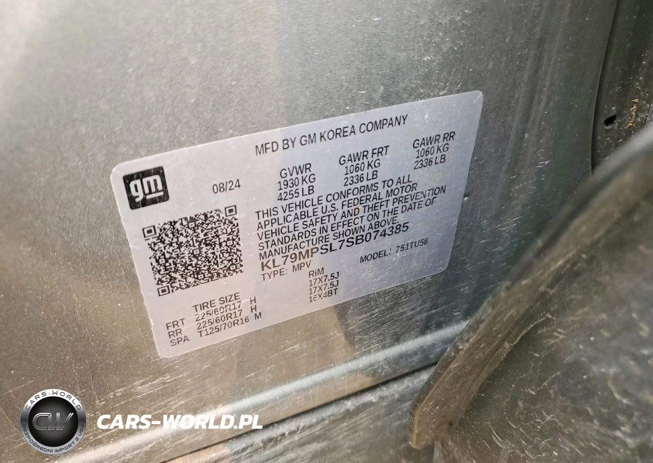 2025 Chevrolet Trailblazer Lt VIN:KL79MPSL7SB074385 - 13