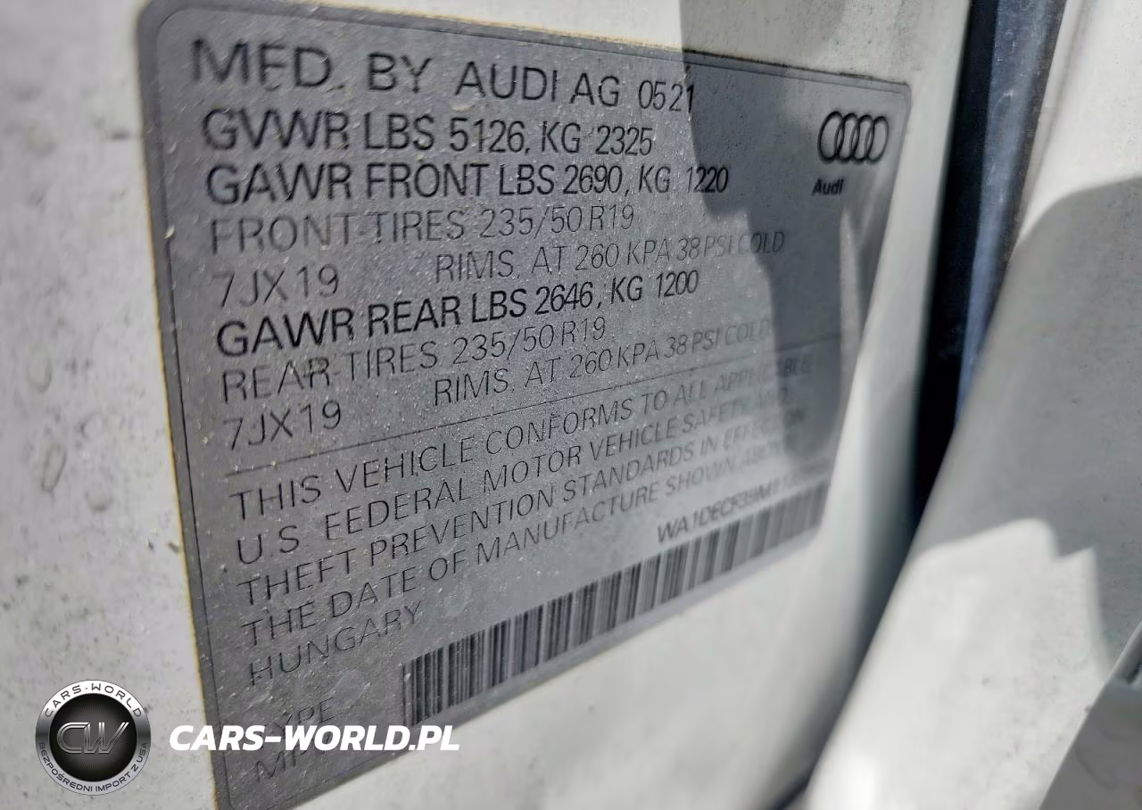 2021 Audi Q3 Premium S Line 45 VIN:WA1DECF39M1137955 - 13