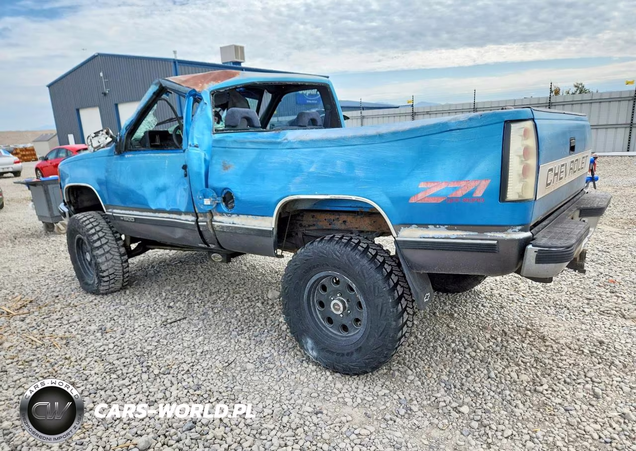 1992 Chevrolet Gmt-400 K1500 VIN:1GCEK14K7NZ219087 - 2