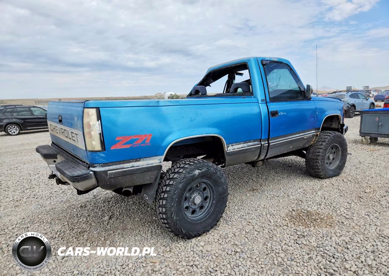 1992 Chevrolet Gmt-400 K1500 VIN:1GCEK14K7NZ219087 - 3