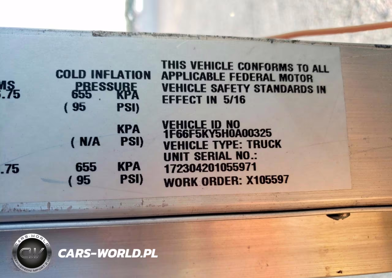 2017 Ford F59 VIN:1F66F5KY5H0A00325 - 12