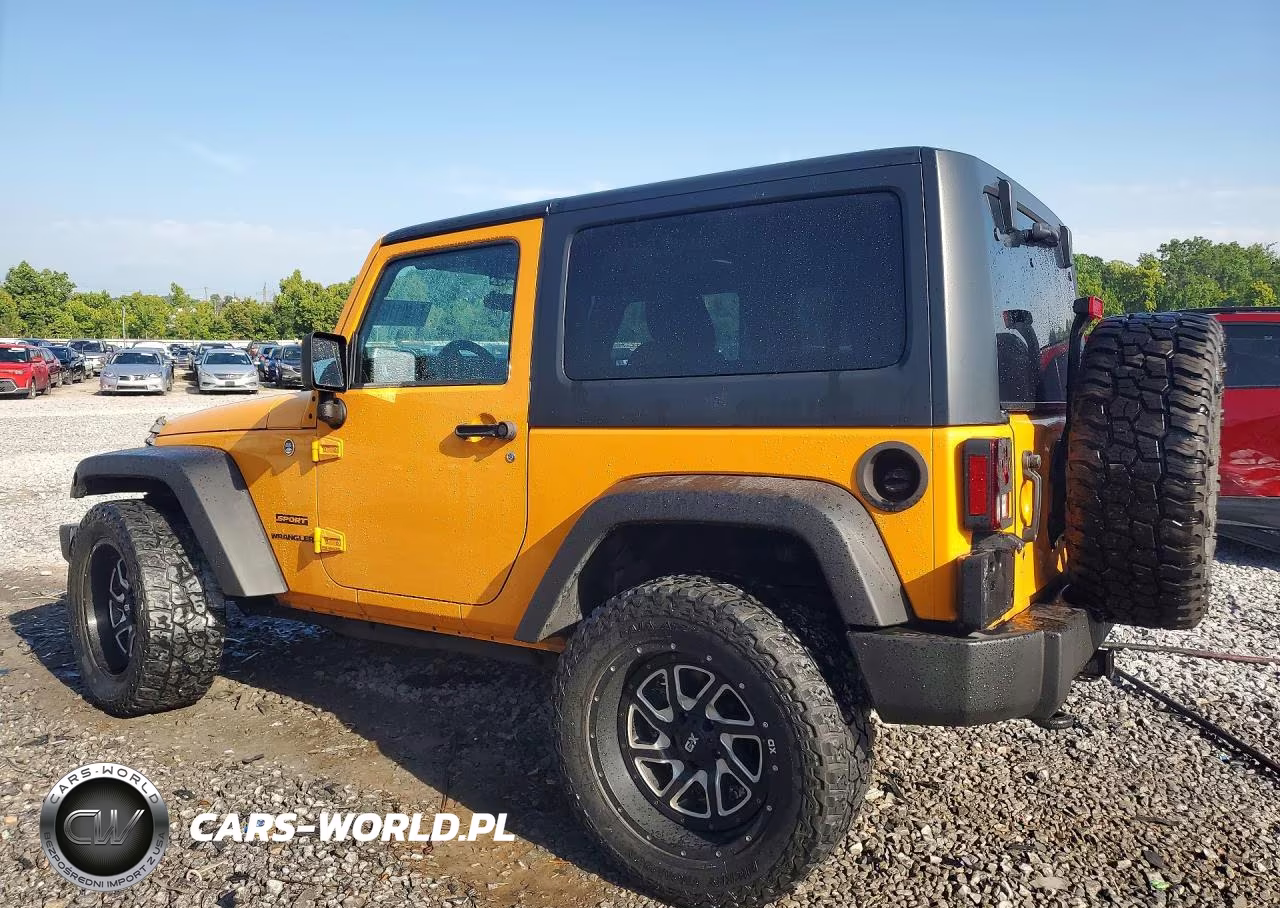 2012 Jeep Wrangler Sport VIN:1C4AJWAGXCL203111 - 2