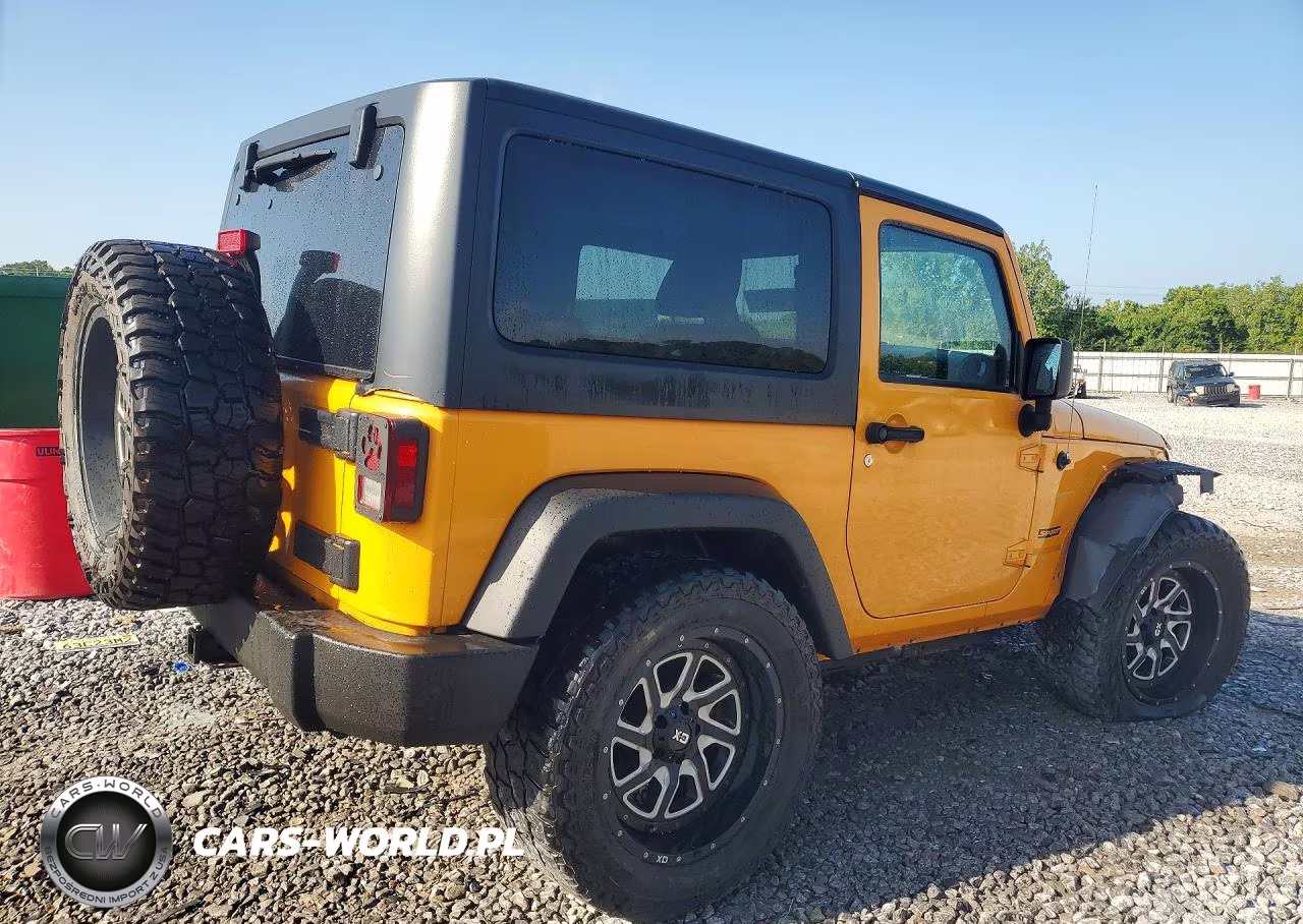 2012 Jeep Wrangler Sport VIN:1C4AJWAGXCL203111 - 3