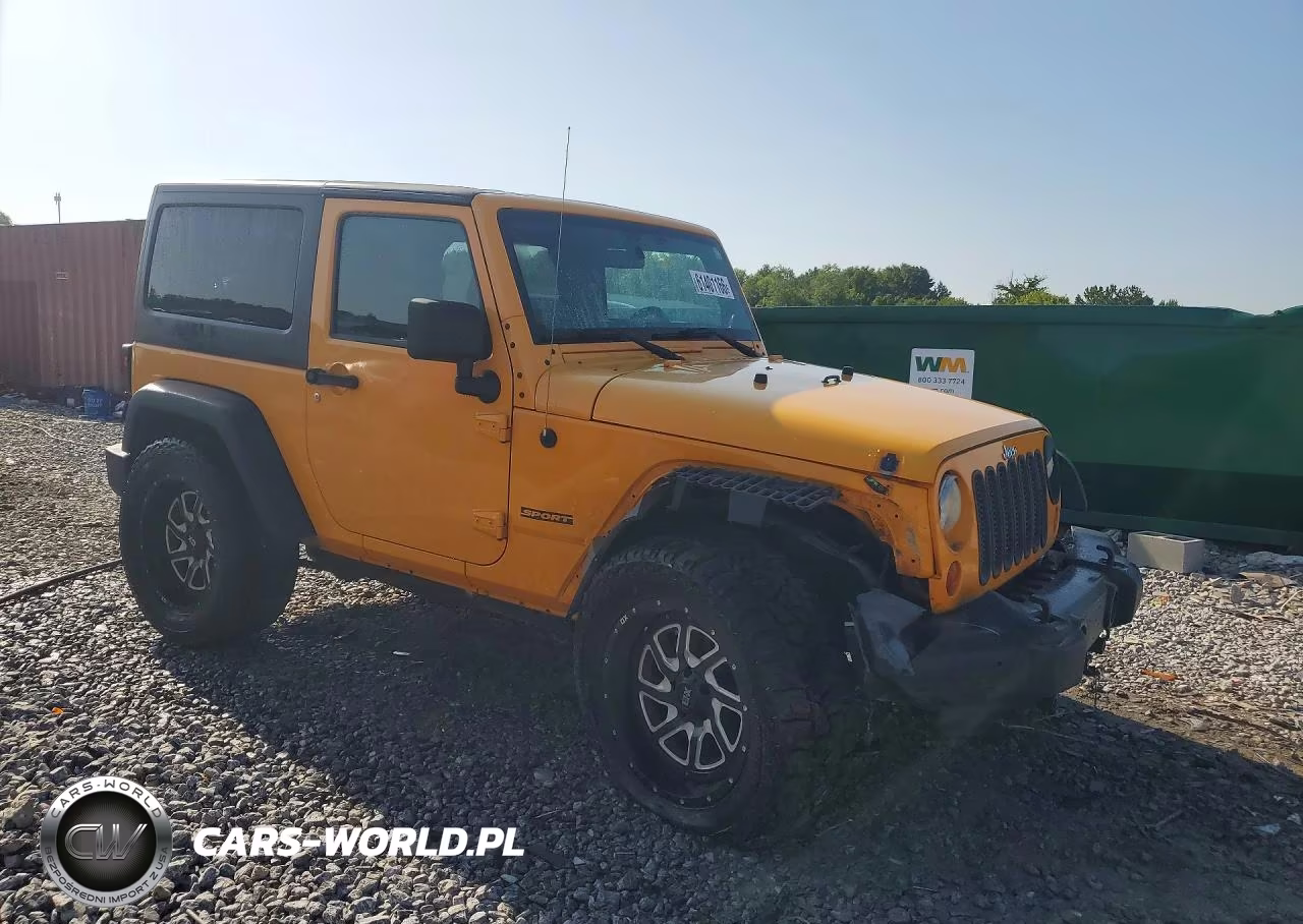 2012 Jeep Wrangler Sport VIN:1C4AJWAGXCL203111 - 4