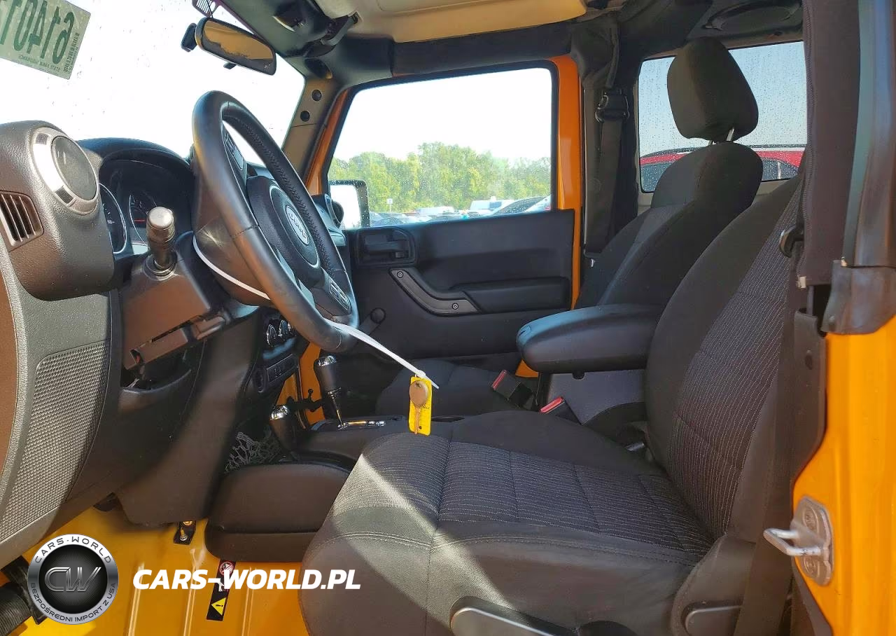 2012 Jeep Wrangler Sport VIN:1C4AJWAGXCL203111 - 7