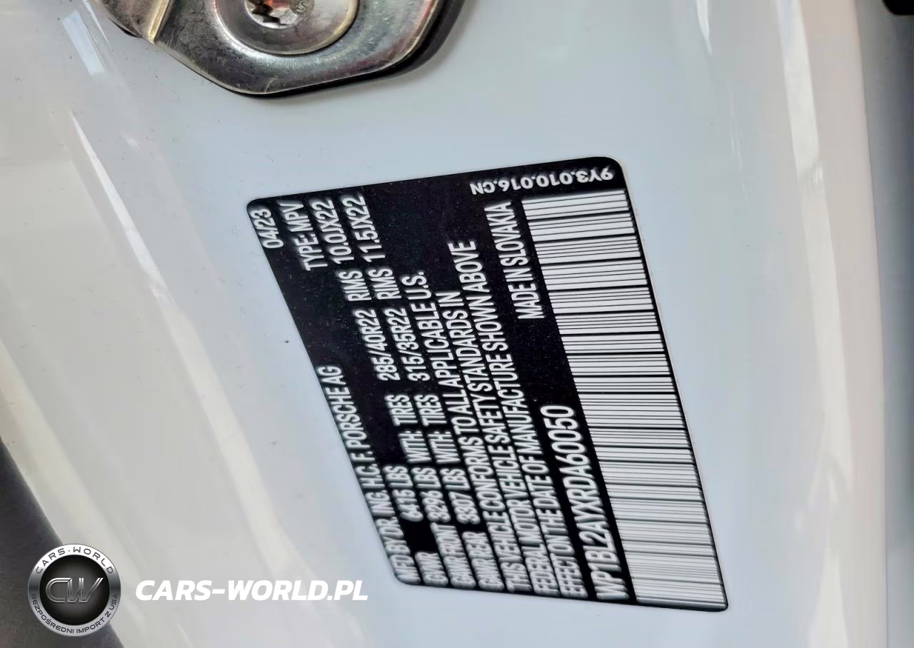 2024 Porsche Cayenne S Coupe VIN:WP1BL2AYXRDA60050 - 13