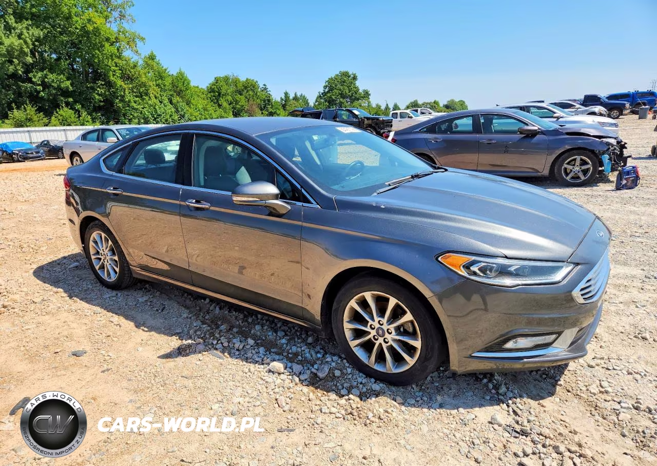 2017 Ford Fusion Se VIN:3FA6P0HD0HR333278 - 4
