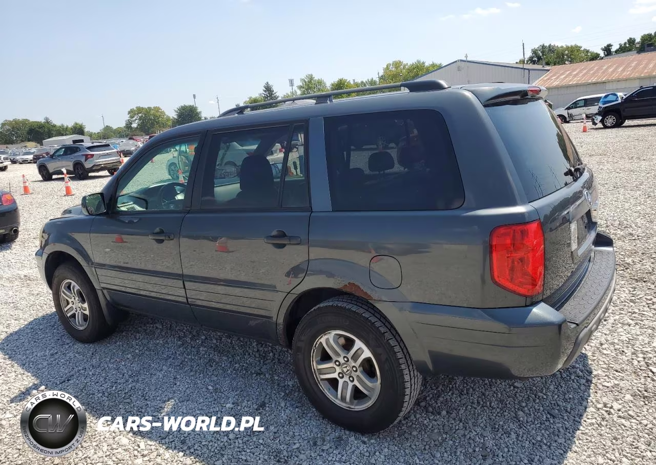 2004 Honda Pilot Exl VIN:2HKYF18674H530605 - 2