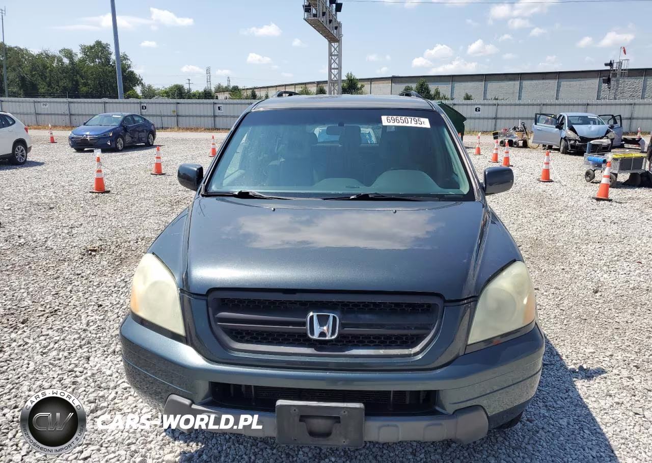 2004 Honda Pilot Exl VIN:2HKYF18674H530605 - 5