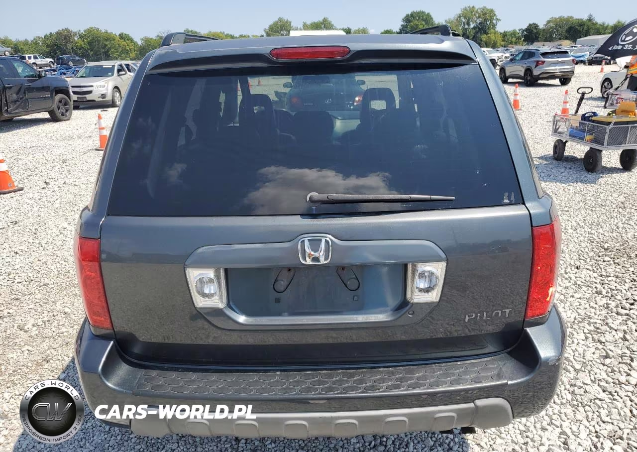2004 Honda Pilot Exl VIN:2HKYF18674H530605 - 6