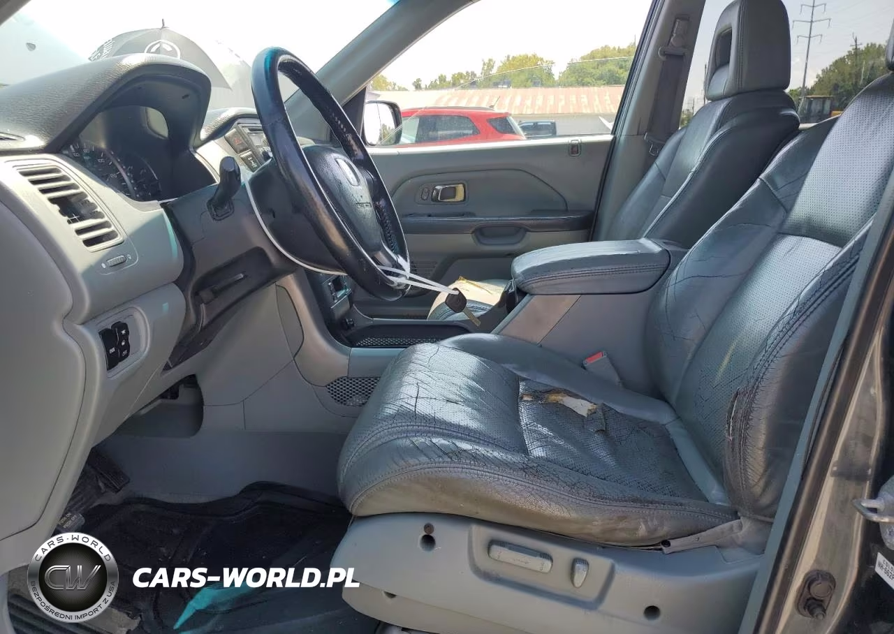 2004 Honda Pilot Exl VIN:2HKYF18674H530605 - 7