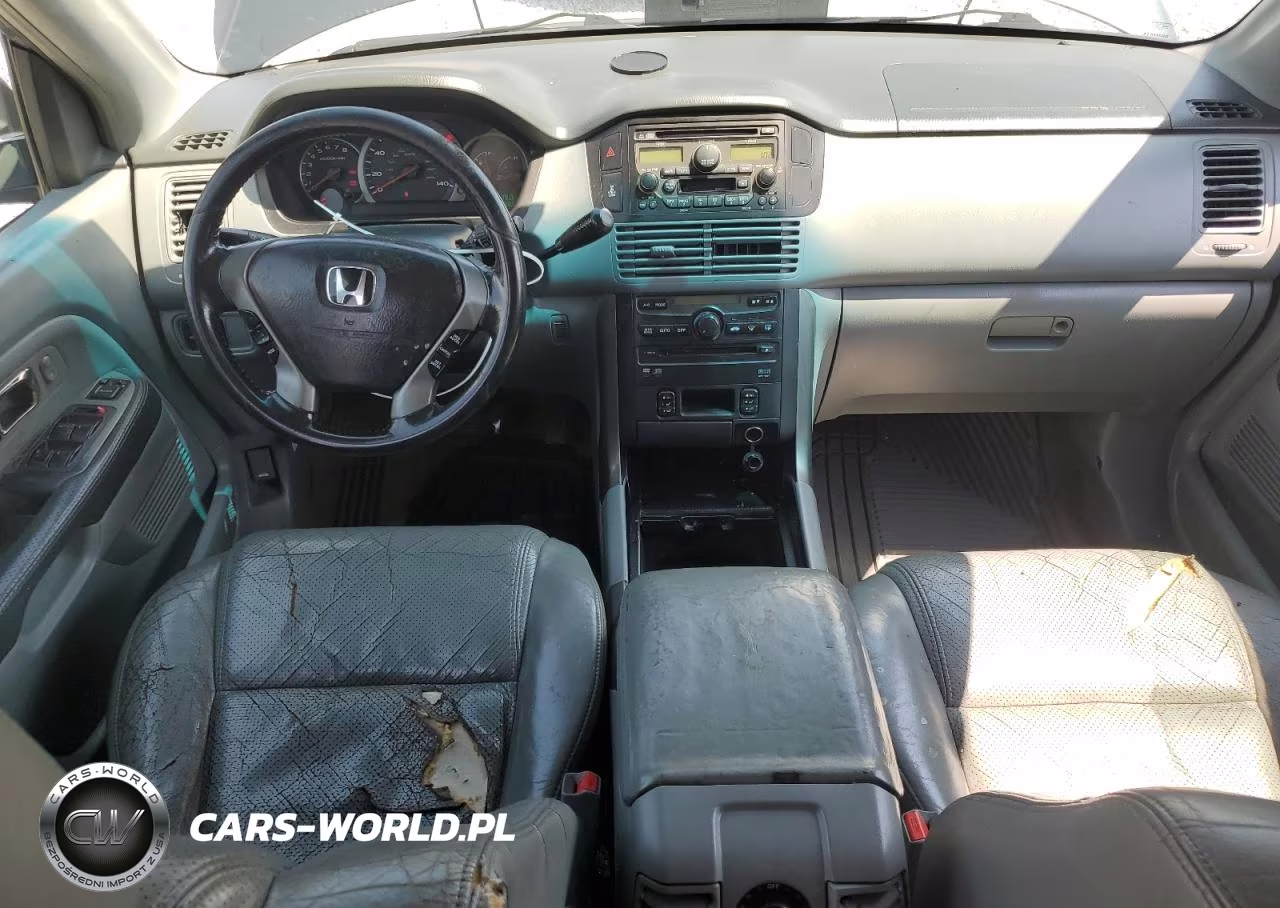 2004 Honda Pilot Exl VIN:2HKYF18674H530605 - 8