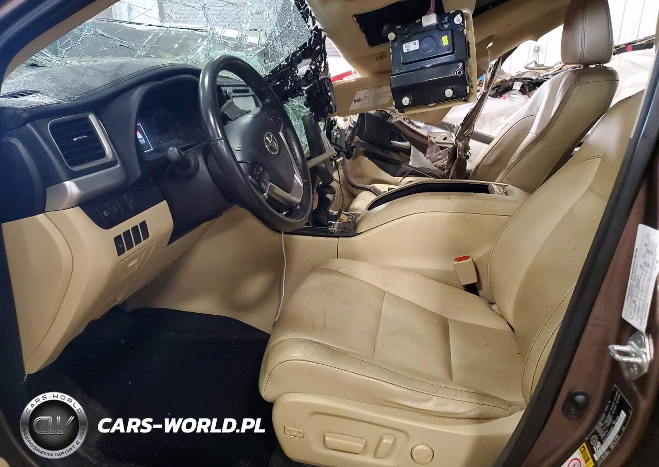 2017 Toyota Highlander Xle VIN:5TDJZRFH5HS358909 - 7