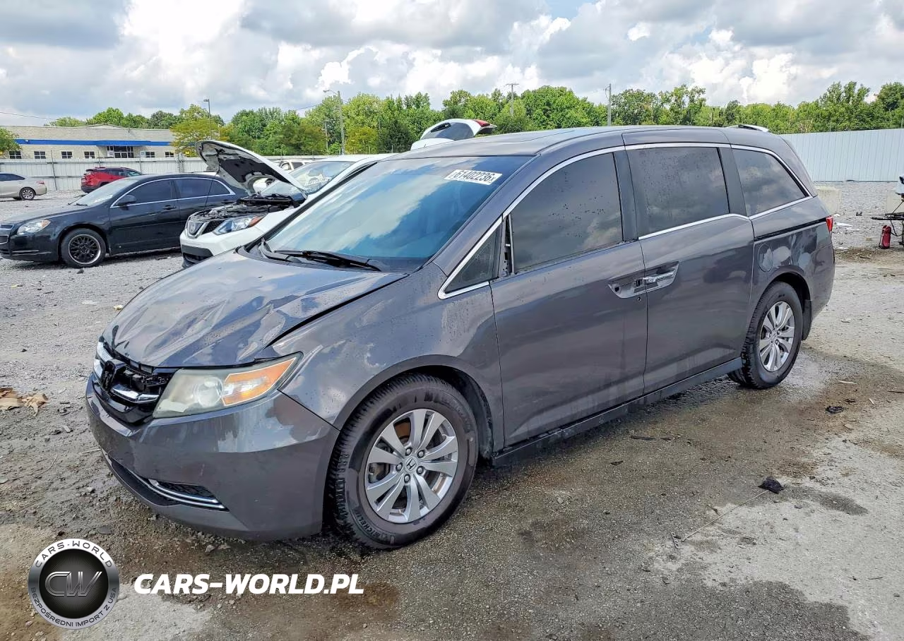 2016 Honda Odyssey Exl VIN:5FNRL5H69GB041517 - 1