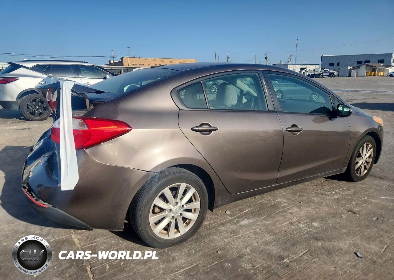 2014 Kia Forte Lx VIN:KNAFX4A67E5089380 - 3