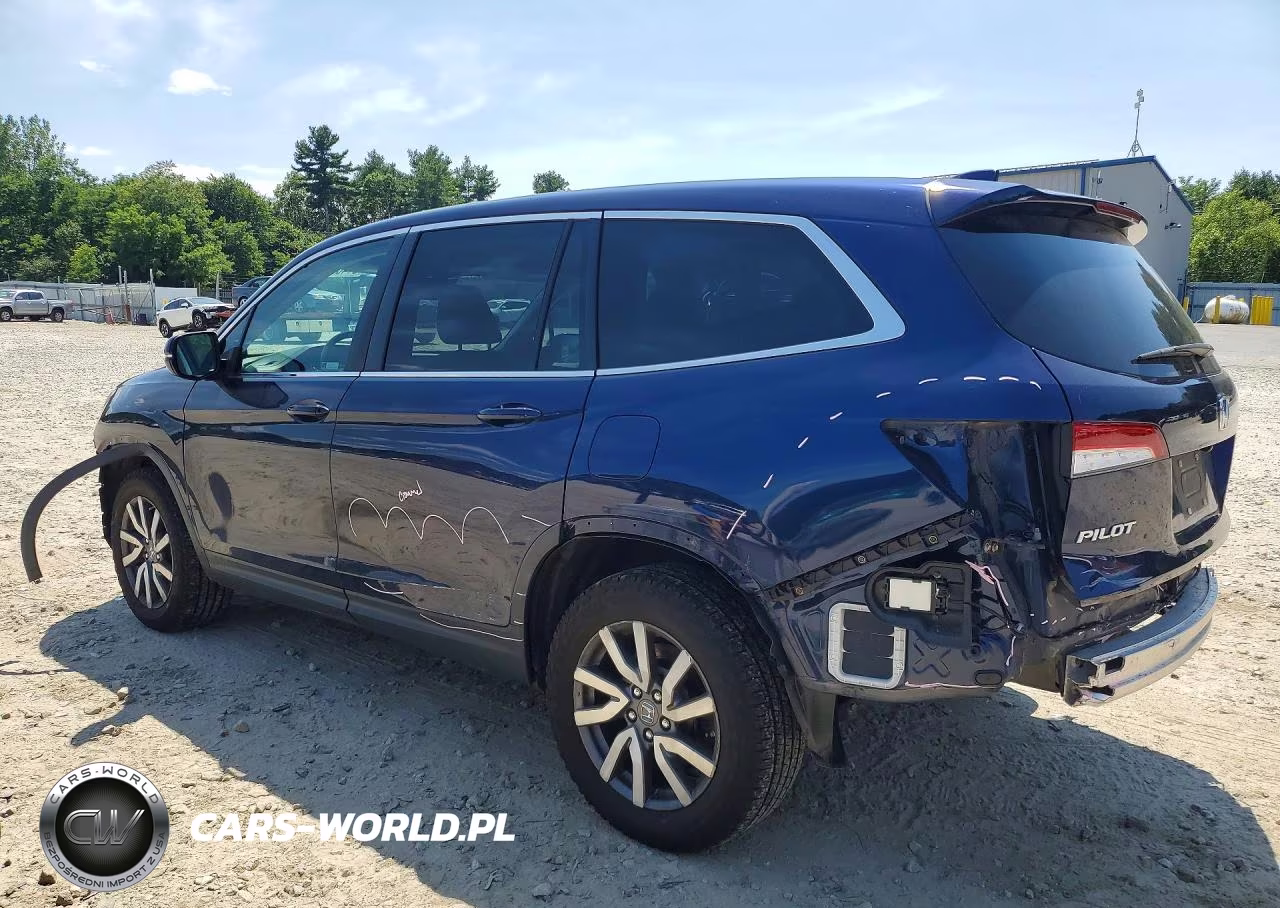2020 Honda Pilot Ex VIN:5FNYF6H32LB022509 - 2