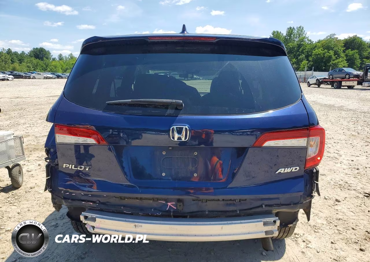 2020 Honda Pilot Ex VIN:5FNYF6H32LB022509 - 6