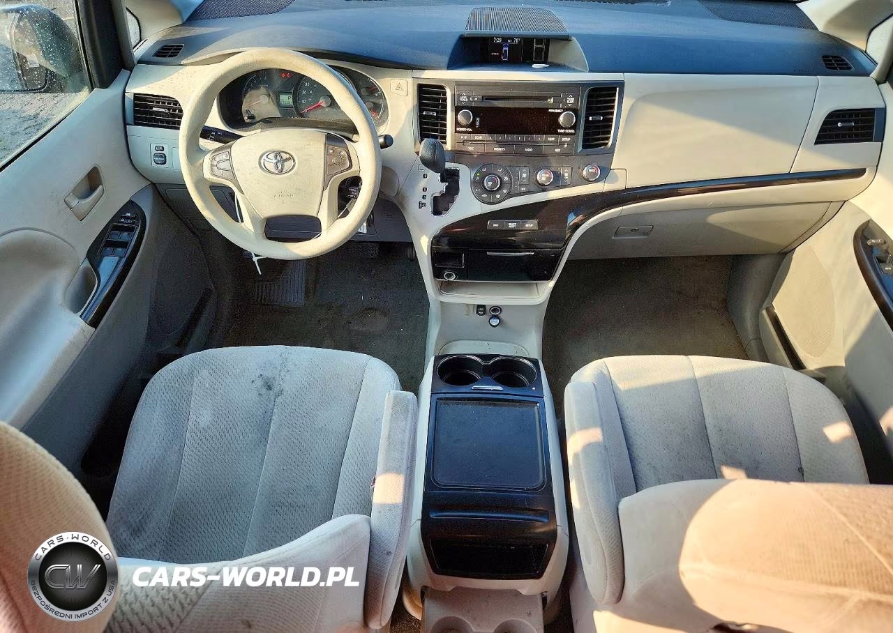 2012 Toyota Sienna Le VIN:5TDKK3DC6CS277164 - 8