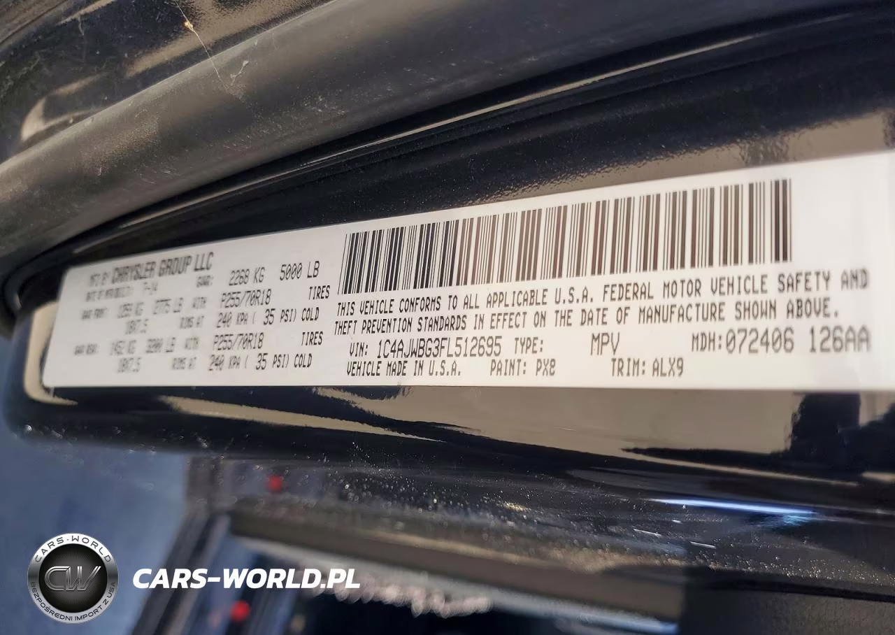 2015 Jeep Wrangler Sahara VIN:1C4AJWBG3FL512695 - 13