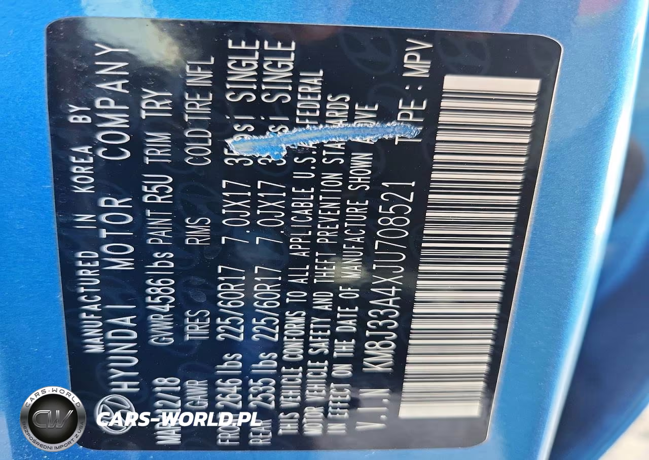 2018 Hyundai Tucson Sel VIN:KM8J33A4XJU708521 - 13