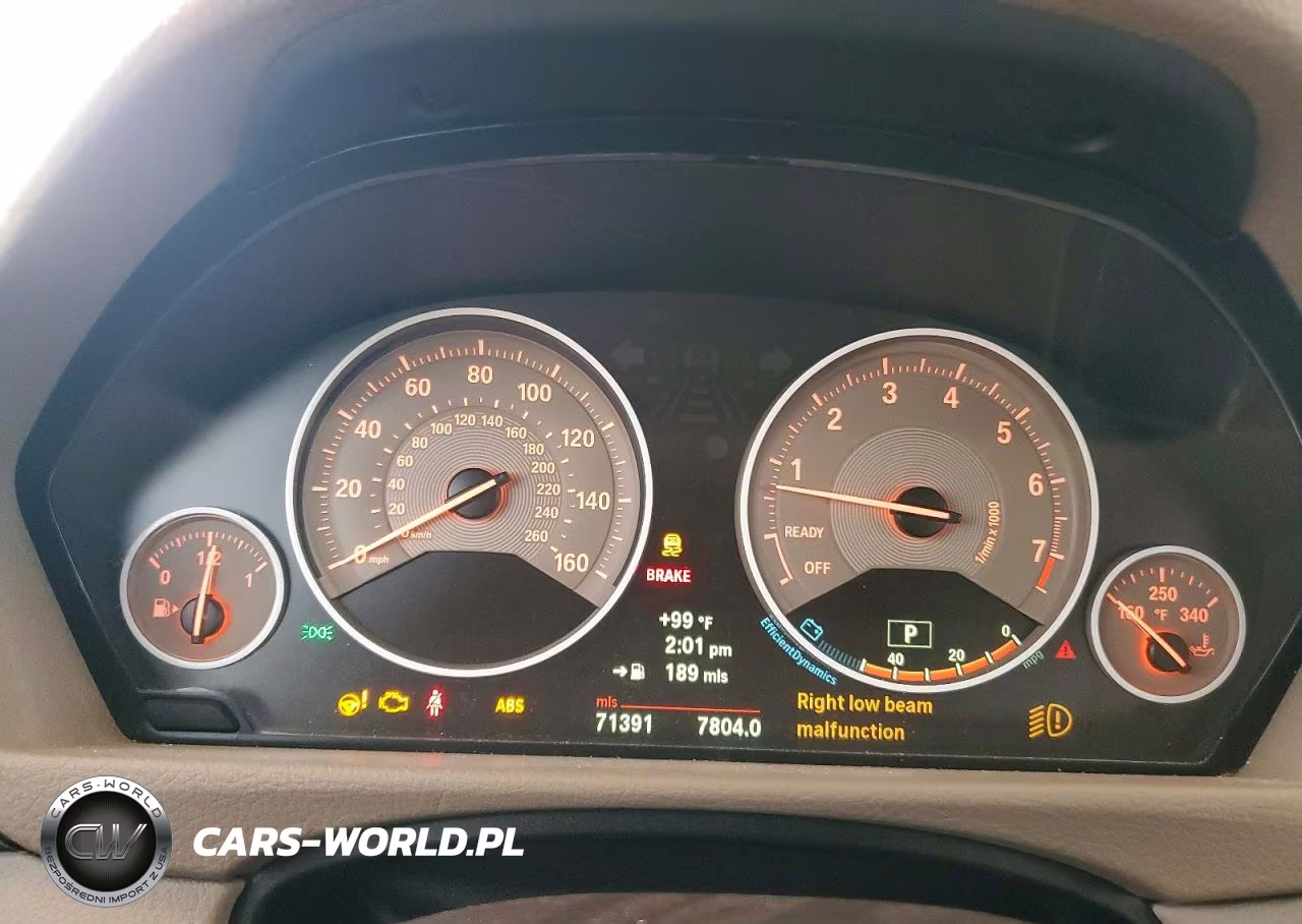 2012 BMW 328 I VIN:WBA3A5C55CF346641 - 9