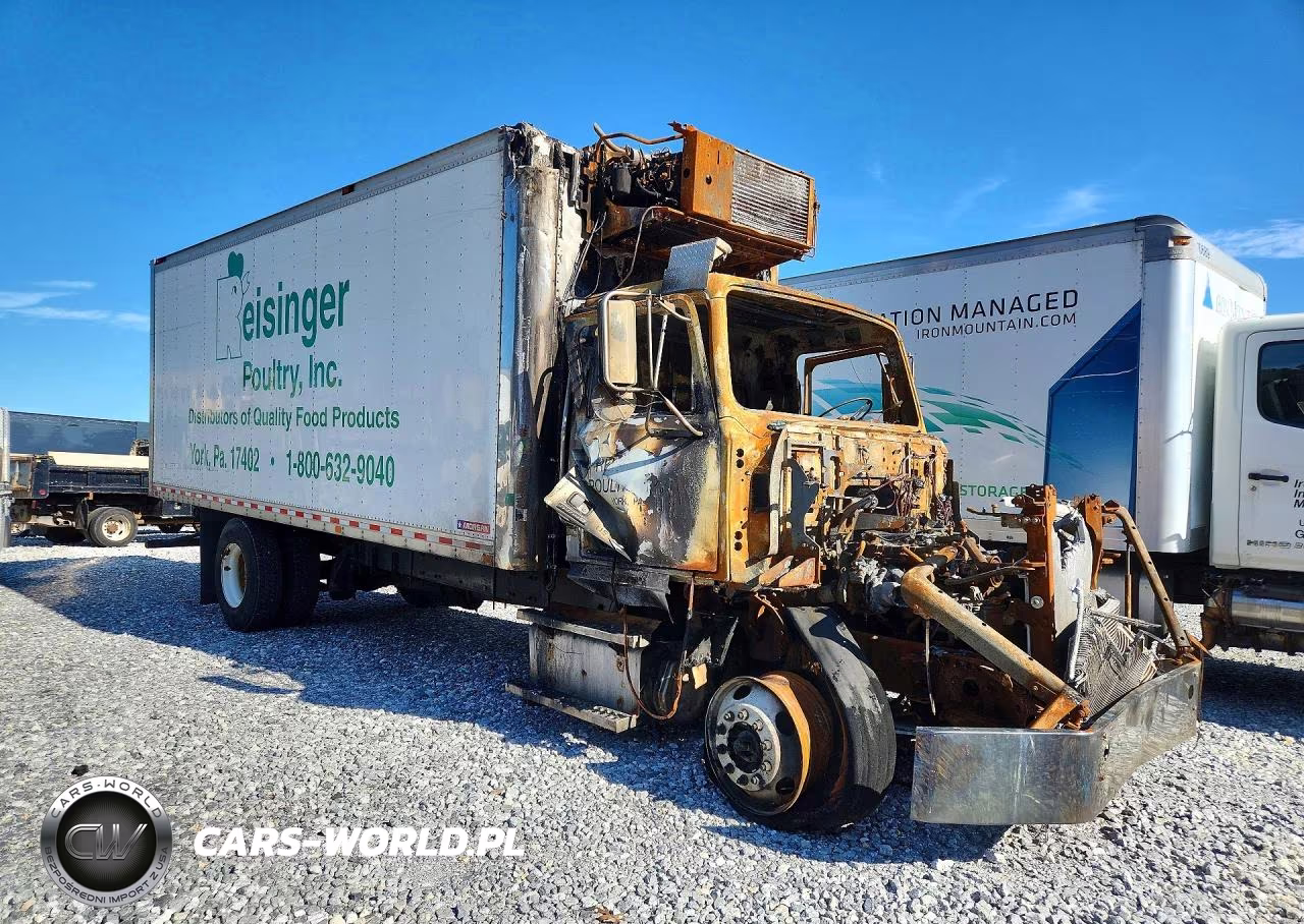 2018 Western Star 4700 Refrigerated Box Truck VIN:5KKAAWFE9JLJH7583 - 4