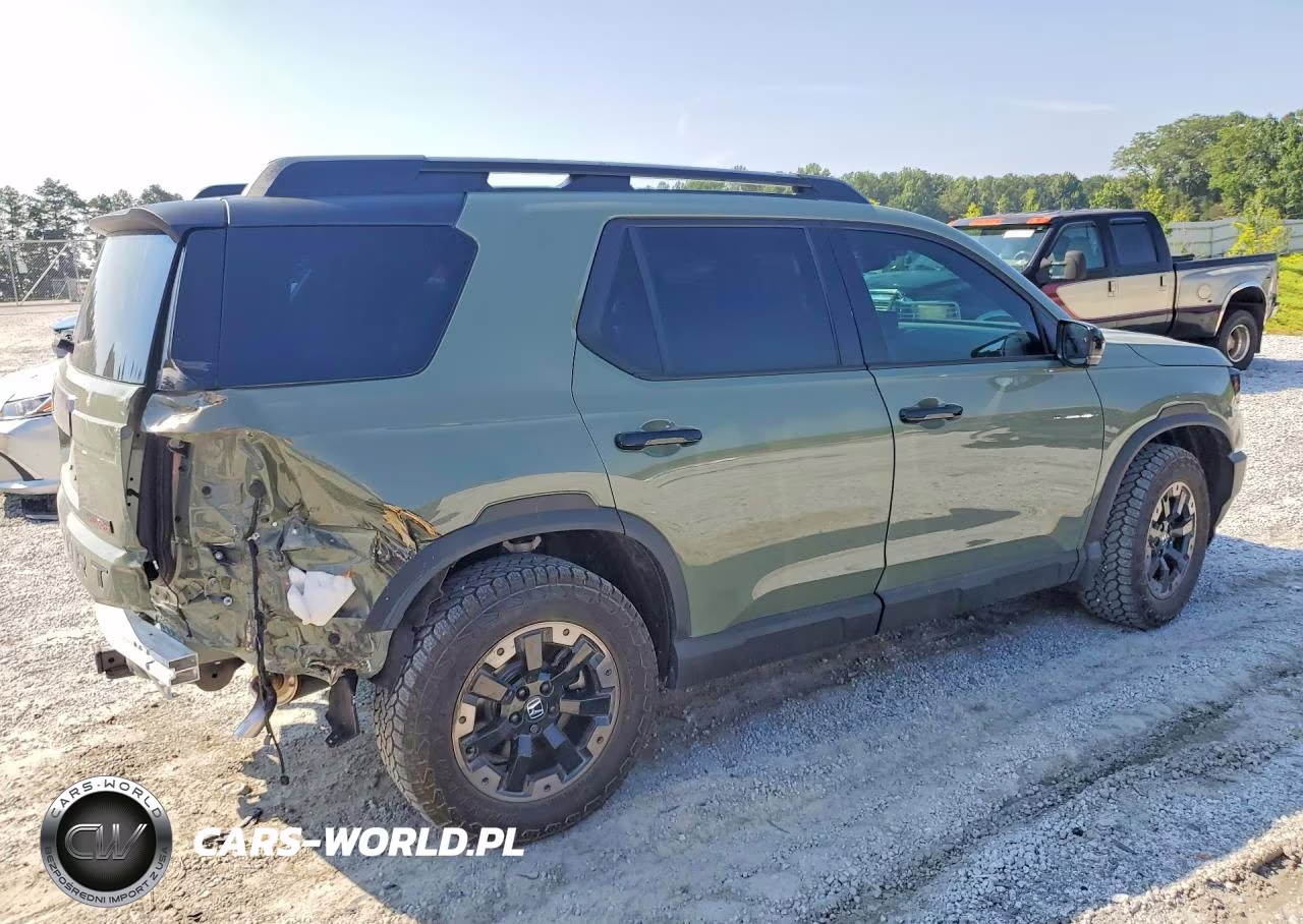 2026 Honda Passport Trailsport Elite VIN:5FNYF9H86TB082001 - 3