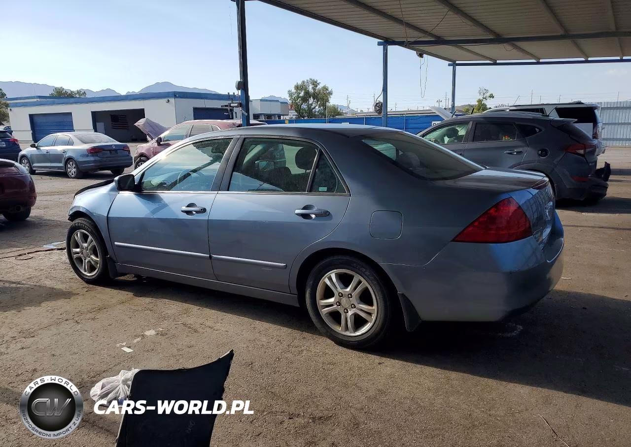 2007 Honda Accord Ex VIN:1HGCM56757A037764 - 2