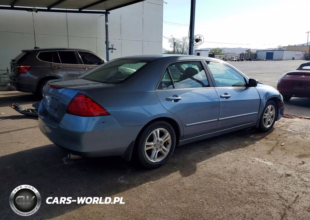 2007 Honda Accord Ex VIN:1HGCM56757A037764 - 3