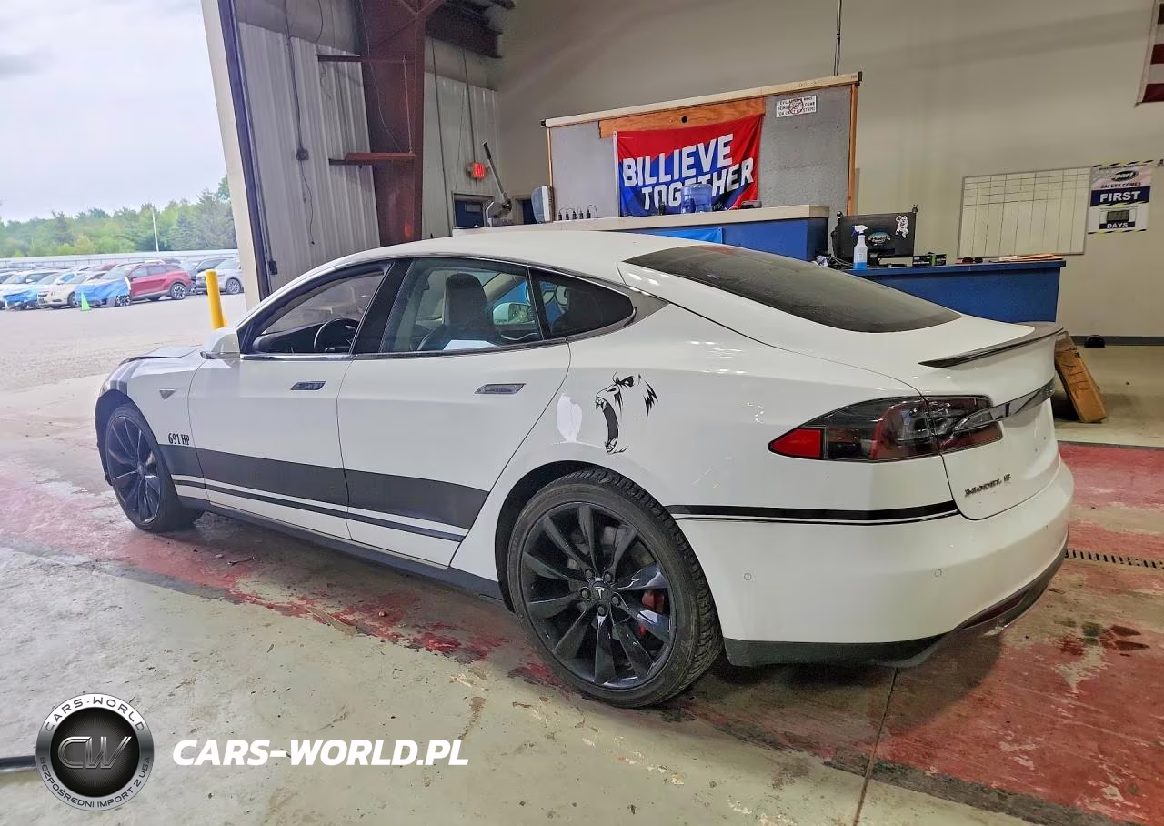 2014 Tesla Model S VIN:5YJSA1H25EFP64856 - 2