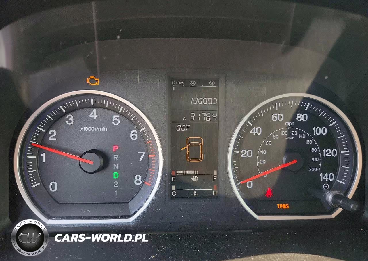 2007 Honda Cr-V Ex VIN:JHLRE48557C019154 - 9