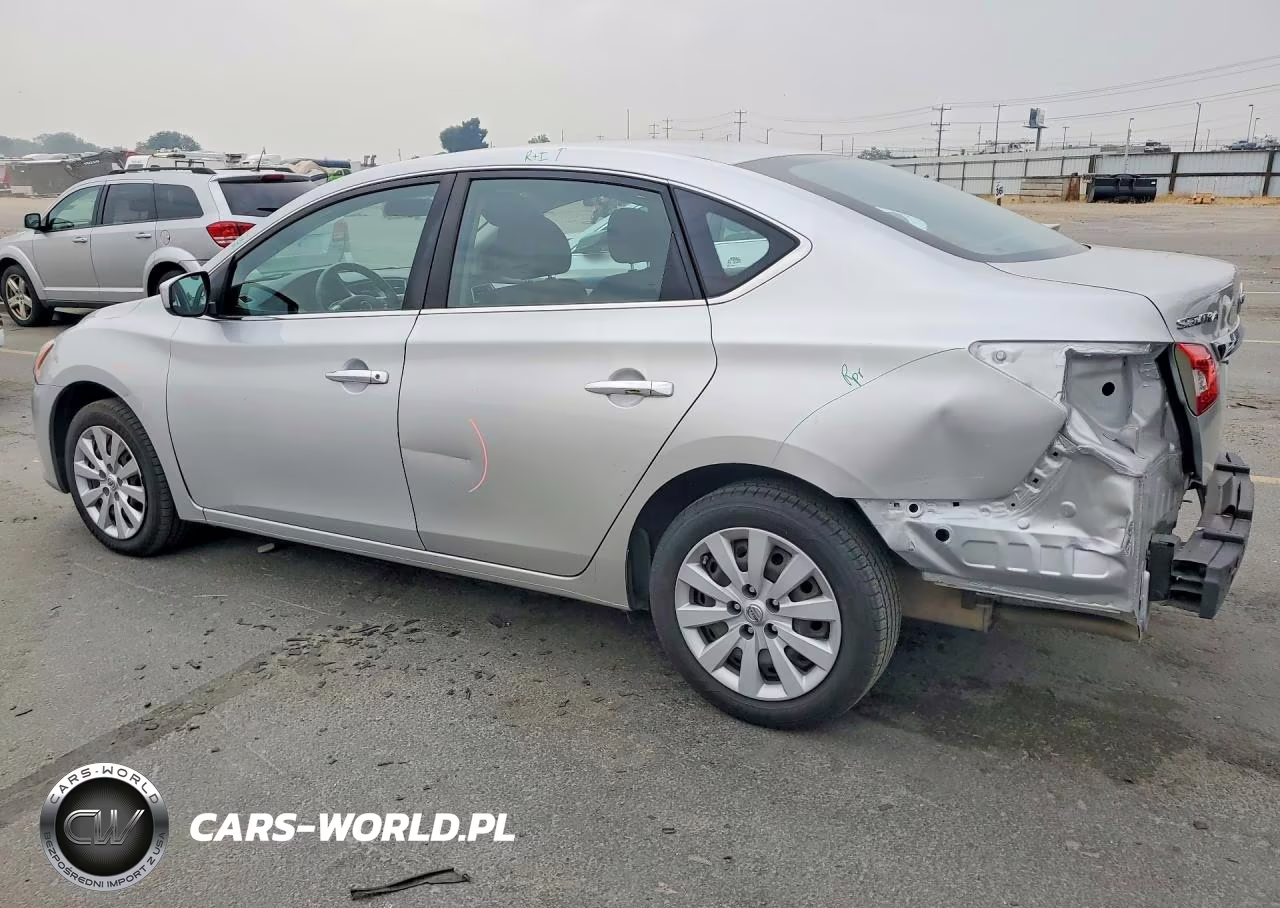 2014 Nissan Sentra S VIN:1N4AB7AP8EN855743 - 2