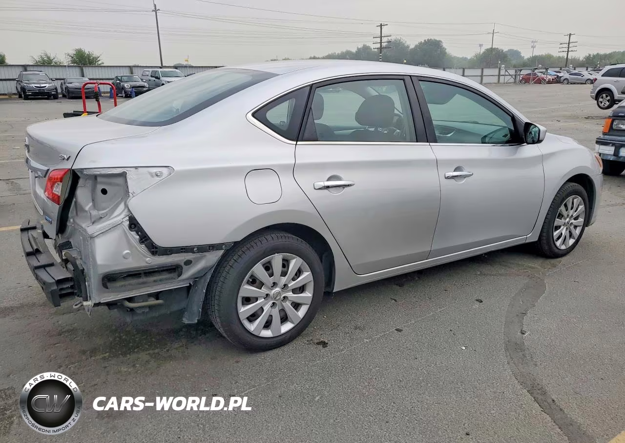 2014 Nissan Sentra S VIN:1N4AB7AP8EN855743 - 3