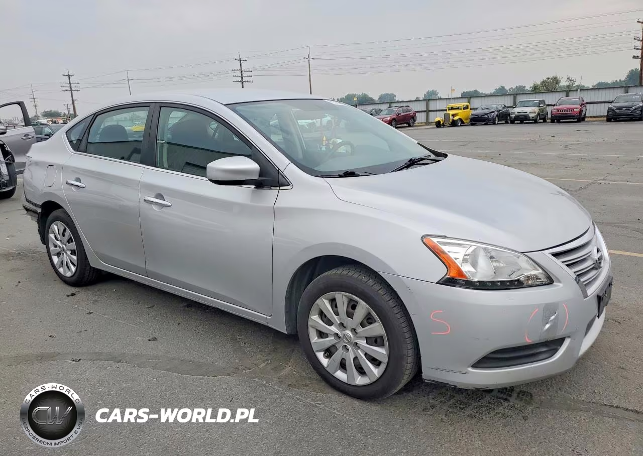 2014 Nissan Sentra S VIN:1N4AB7AP8EN855743 - 4