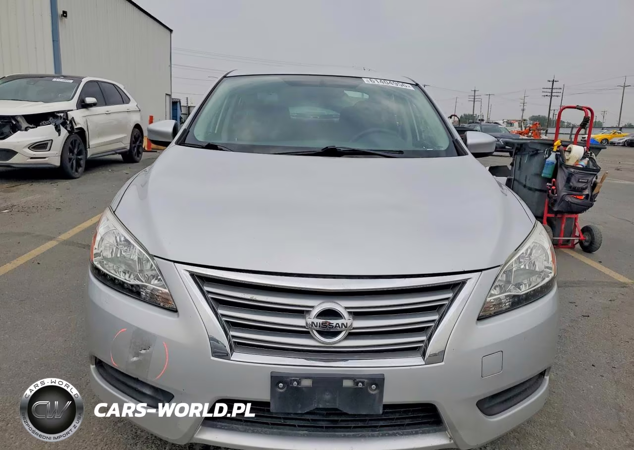 2014 Nissan Sentra S VIN:1N4AB7AP8EN855743 - 5