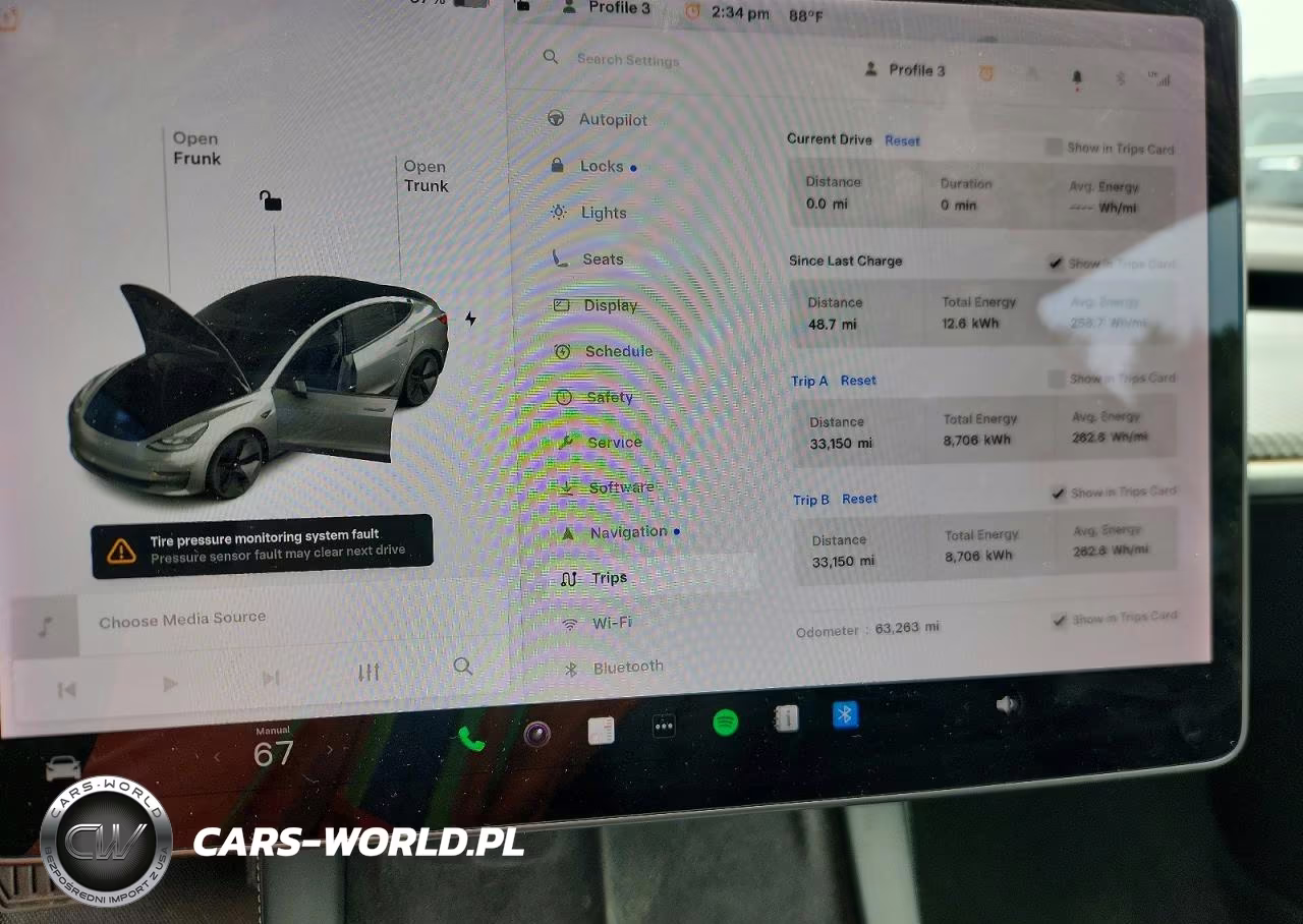 2021 Tesla Model 3 VIN:5YJ3E1EA6MF030990 - 9