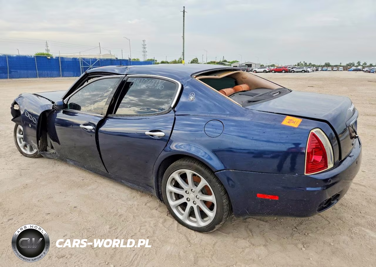 2008 Maserati Quattroporte M139 VIN:ZAMFE39A980033515 - 2